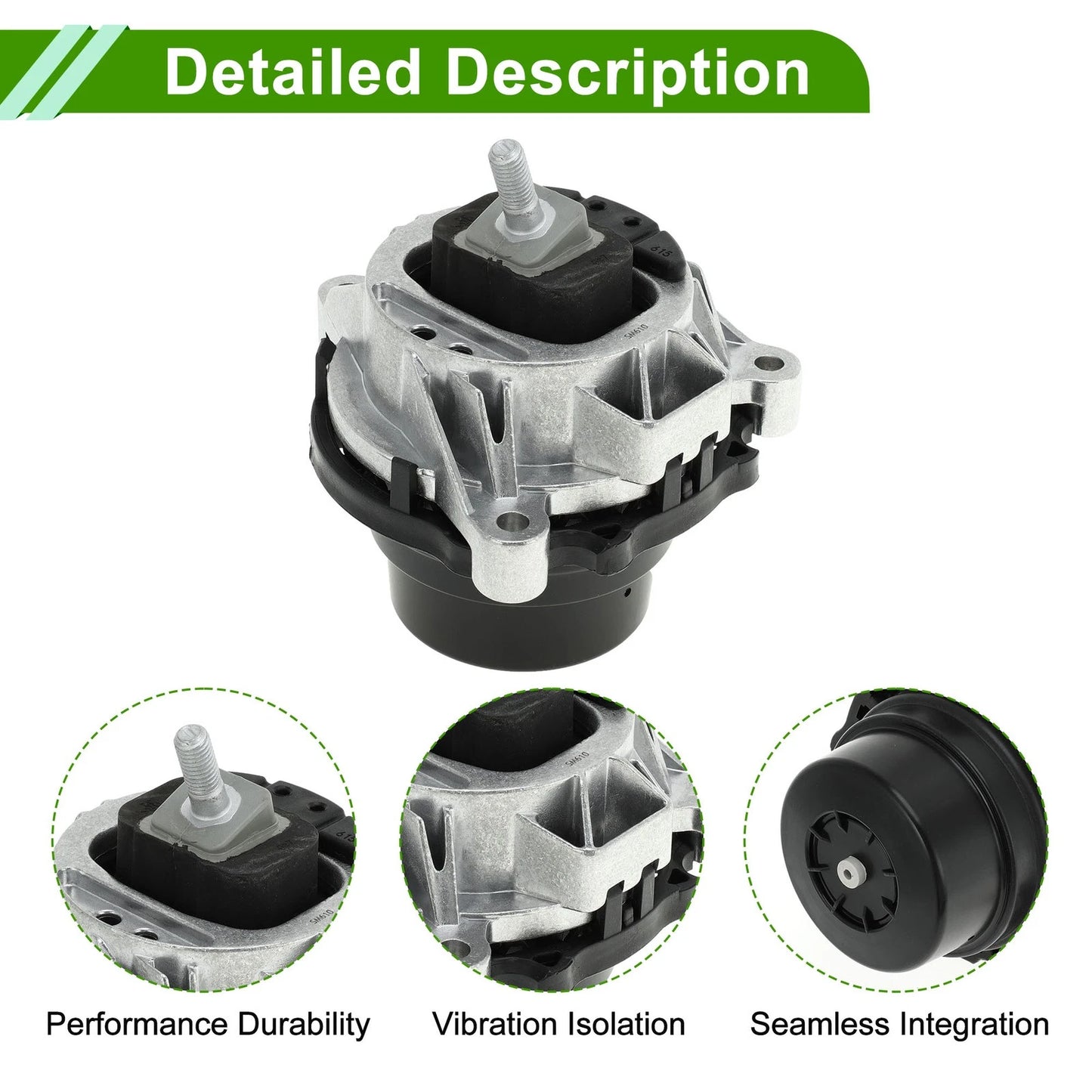 Engine Motor Mount for BMW 3 Series F35 (2016–2019) 1.5T A/MT
