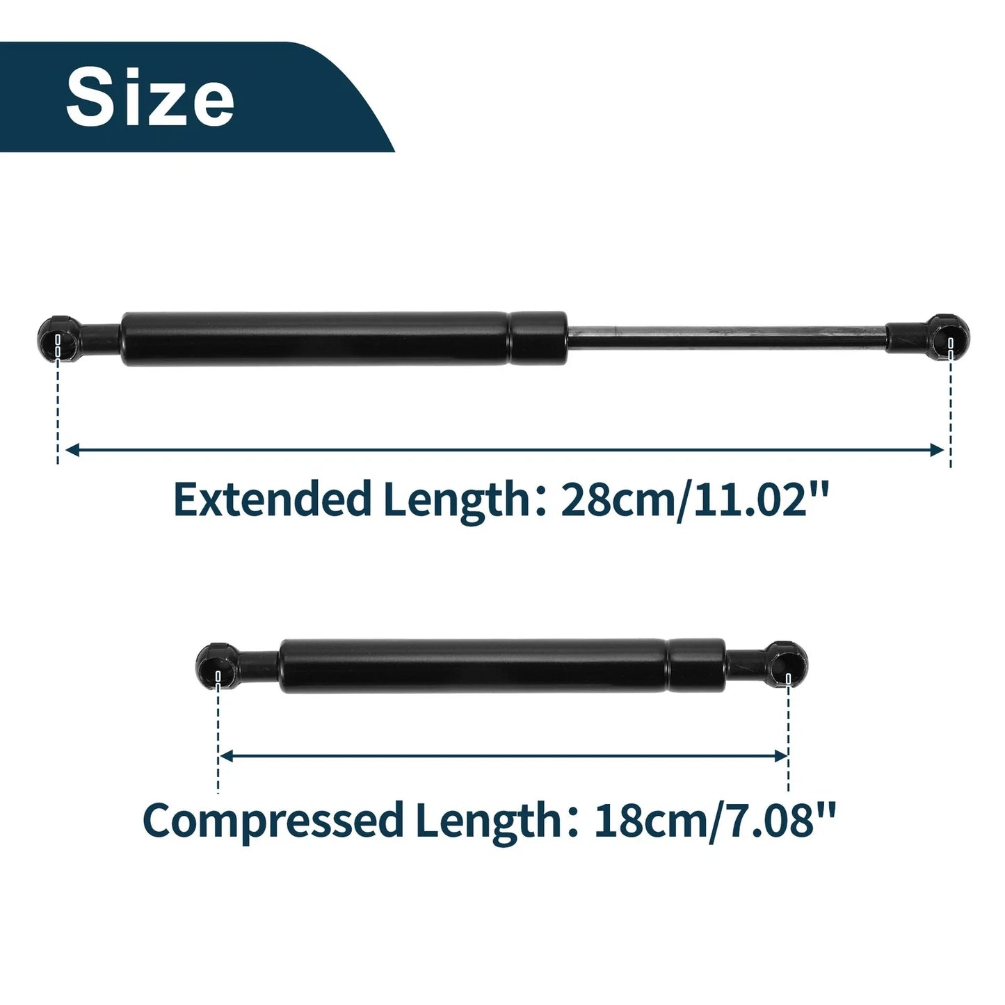 Front Hood Lift Supports Struts for BMW X5 (2000 - 2006)