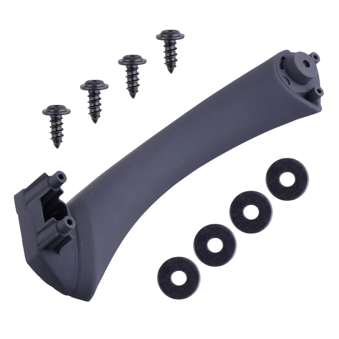 Black Rear Left Inner Door Handle & Pull Cover for BMW E90 328i (2007-2013)
