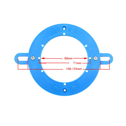 Universal Mid-mounted Speaker Gaskets for Car Audio (Fits Various Models)