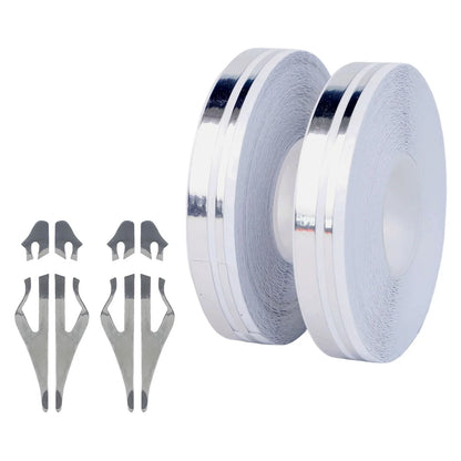 Non-Fading Stripe Stickers Scratch-Resistant for STREAMLINE Double Line Tape