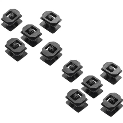 10 x Black Panel Moulding Clips for Ford Lincoln MKZ (2013-2020)