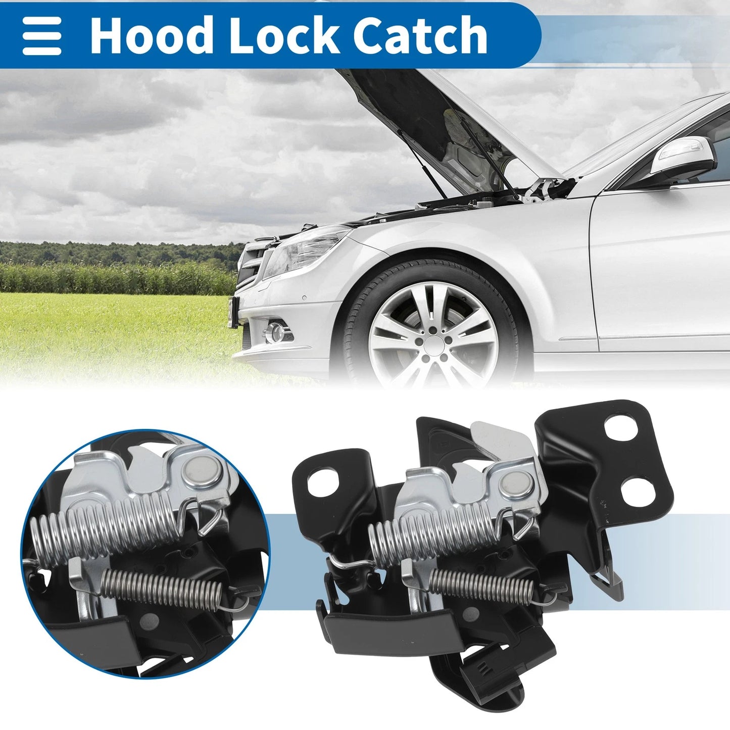 Hood Latch Assembly for Honda MDX (2017–2020) No. 74120TZ5A03 1 pcs