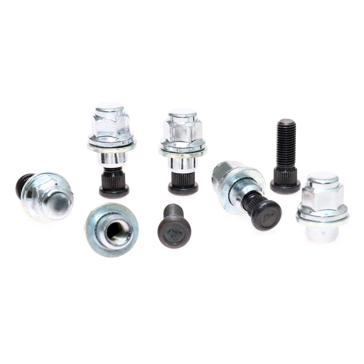 Chrome Rear Wheel Nut for Toyota Hilux (1997–2005)