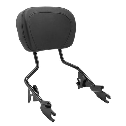 Detachable Upright Backrest Sissy Bar for Harley Touring (2009-2025)