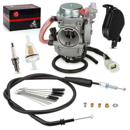 Carburetor with Throttle Cable for Kawasaki Prairie 300 (1999–2002)