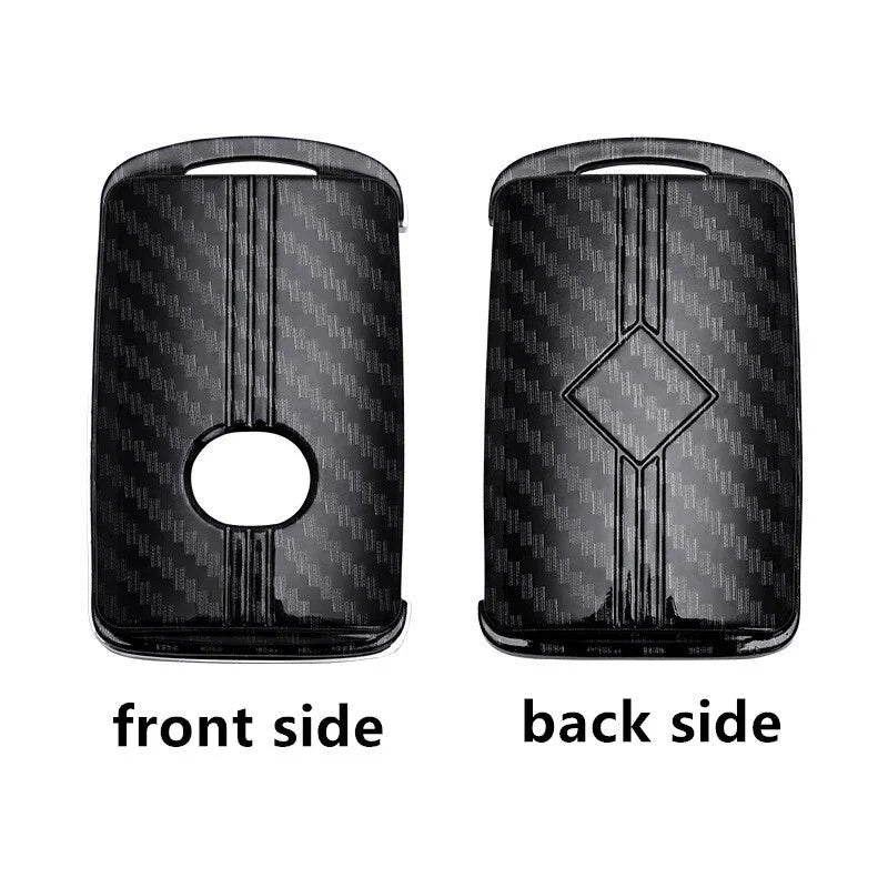 1 x Carbon Fiber Key Fob Cover for Mazda 3 CX-30 CX-5 CX-50 (2019–2024)