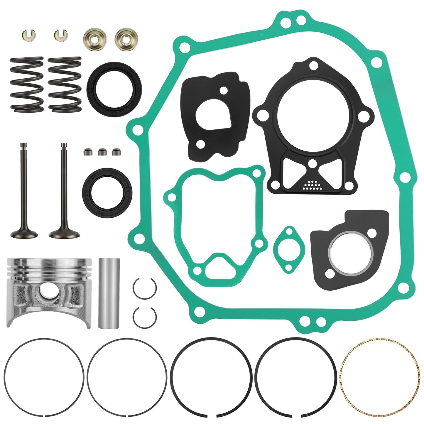 Oversize Piston & Gasket Valve Kit for Yamaha Golf Cart G14 (1995–1996)