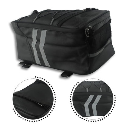 Rear Rack Bag / 8L / Waterproof Reflective for Bicycles