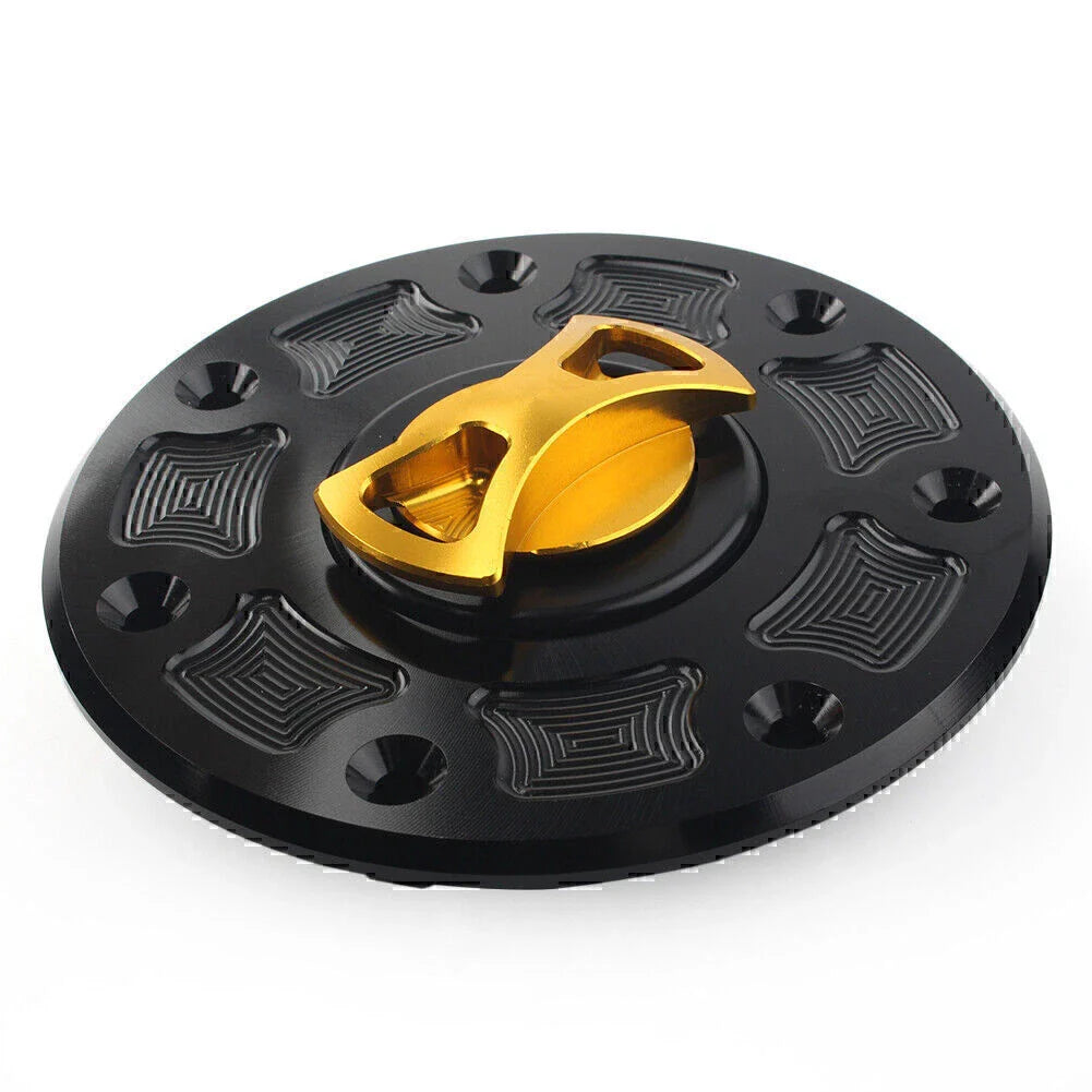 Fuel Gas Tank Cap Cover for Kawasaki Ninja 500, ZX-6, ZX-7, ZX-9, ZRX-1100 (1994-2003)