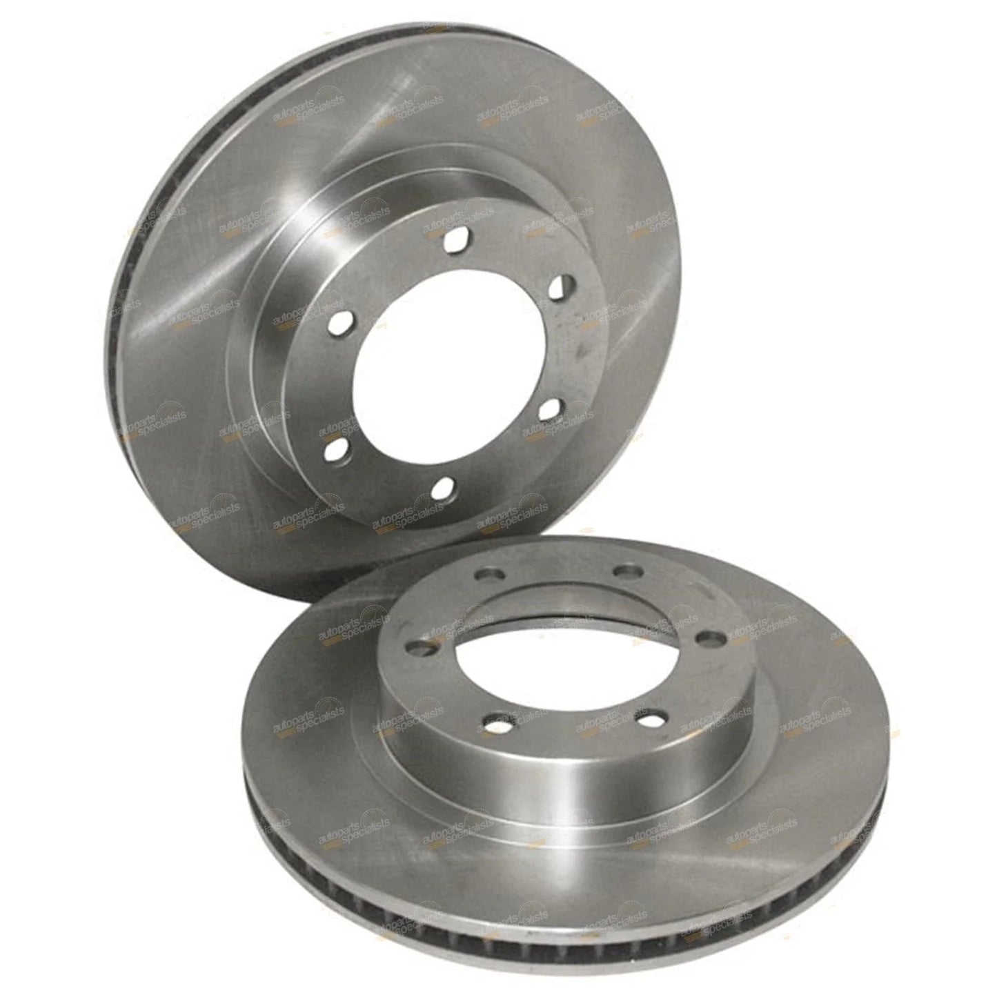2 x Front Disc Brake Rotors for Toyota FJ Cruiser (2006–2013)