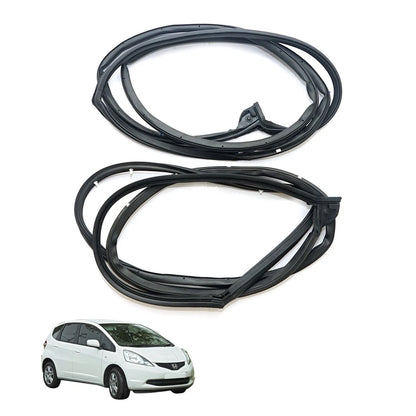 Set of 2 Front Door Weatherstrip Seals for Honda Fit (2007–2014)