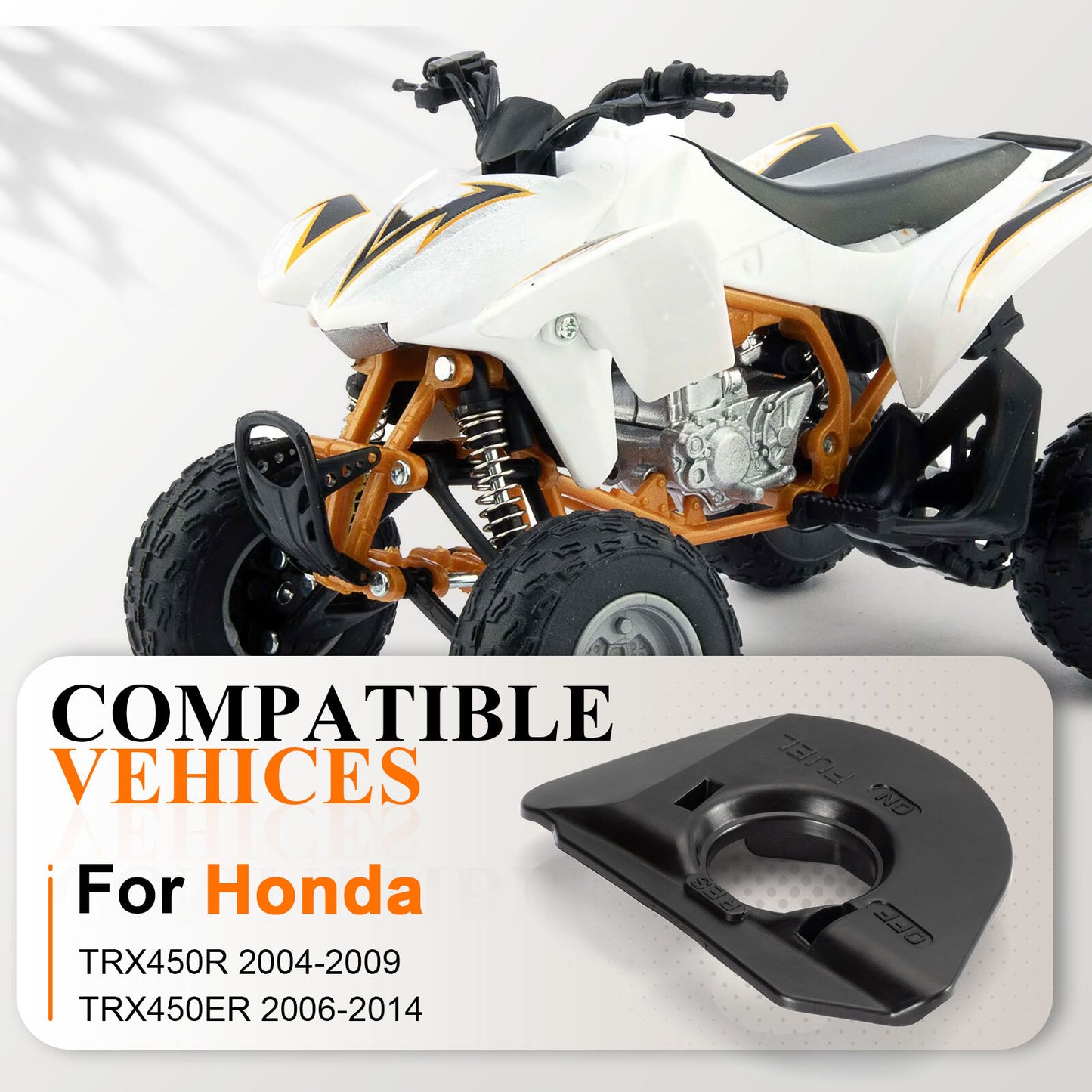 Fuel Mark Plate for Honda TRX450R TRX450ER (2004–2014)