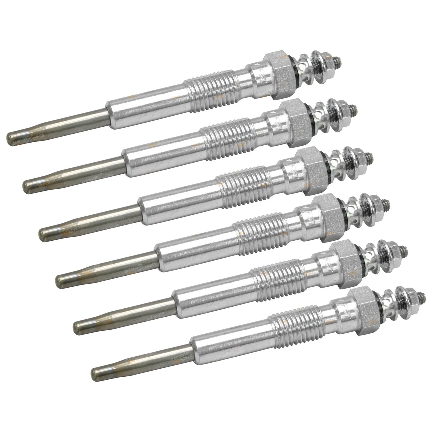 Set of 6 Glow Plugs for Landcruiser HZJ75 HZJ78 HZJ79 (1990–2007) Diesel