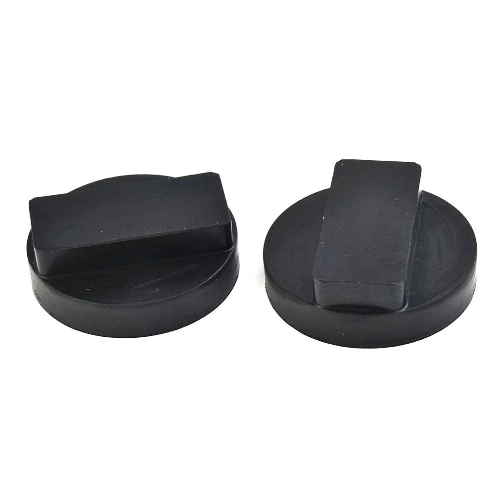 2 x Rubber Jacking Point Pad Adaptor Black for BMW 3/4/5 Series