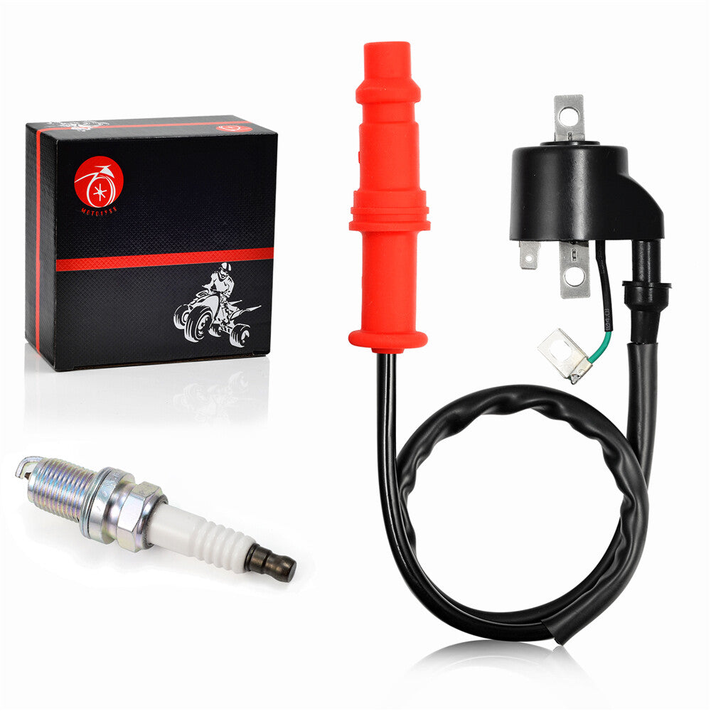Ignition Coil & Spark Plug for Polaris Magnum 425 500 Xpedition (1995–2005)