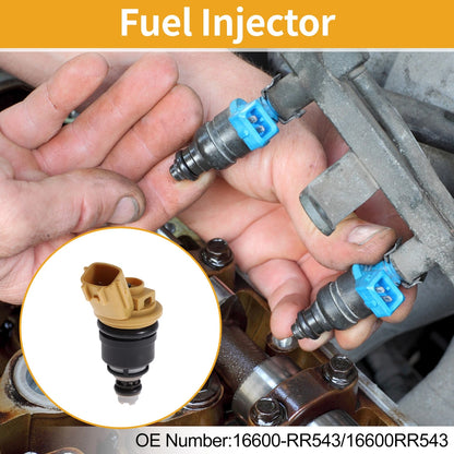 1 Pc Fuel Injector 16600RR543 for Nissan 300ZX Z32 SR20DET RB25DET VG30DETT KA24