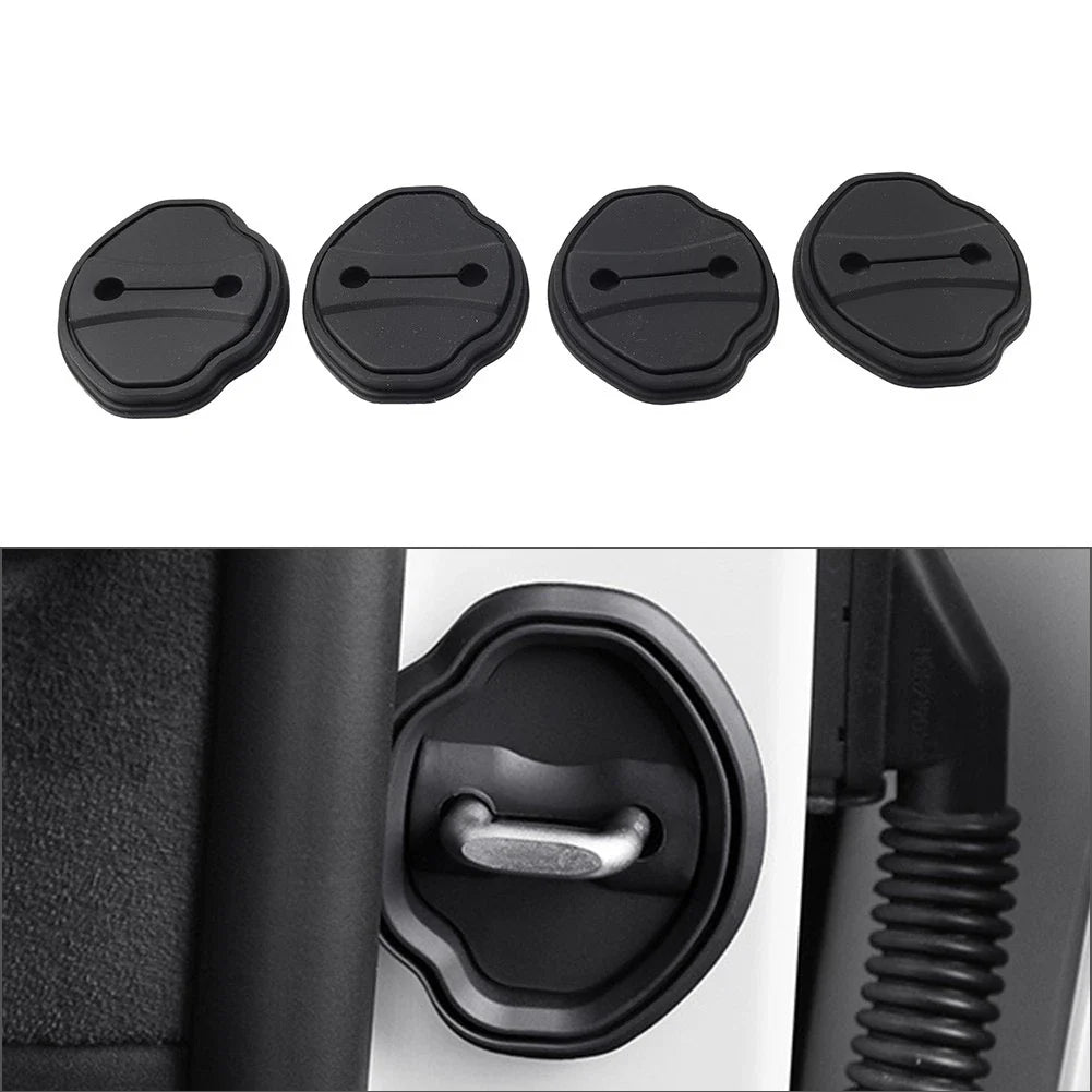 Blk Door Lock Cover for BMW X1 U11 U12 i3 i4 i5 2 3 7 Series G20 G11 (2016-2023)