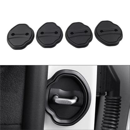 Blk Door Lock Cover for BMW X1 U11 U12 i3 i4 i5 2 3 7 Series G20 G11 (2016-2023)