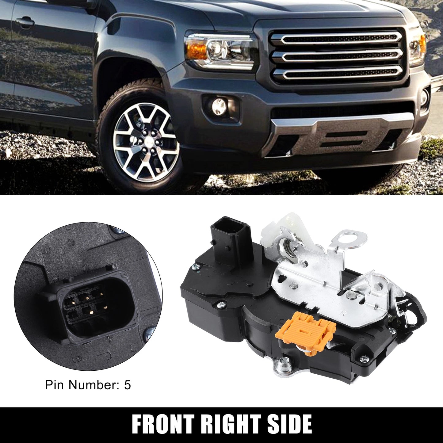 Door Lock Actuator Motor Front Right for Chevy Impala (2000–2016) 931-305 20819385 25898354