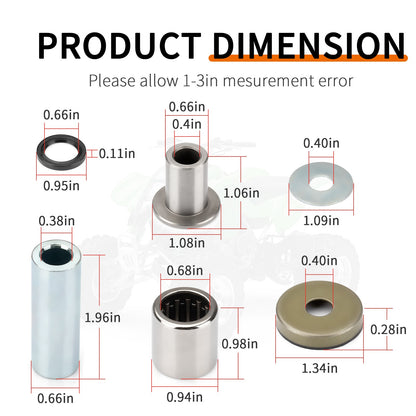 A-Arm Bushing Seal Kit for Kawasaki KFX400 (2003–2006)