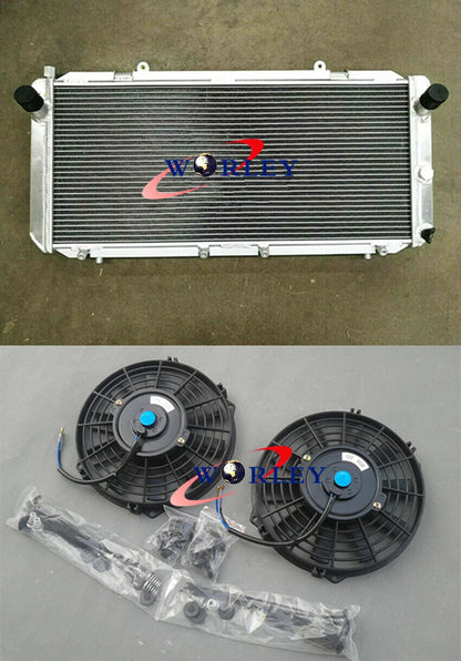 Aluminum Radiator with Fan for Toyota MR2 SW20 (1990–1997)