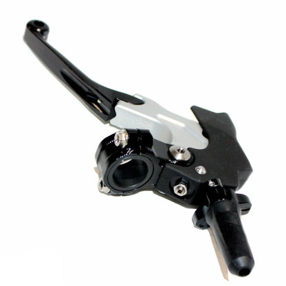 CNC Black Foldable Clutch Lever Perch Assembly for PIT PRO MX Dirt Bike