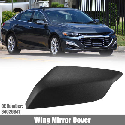 Black Left Side Car Door Wing Mirror Cover for Chevy Malibu (2013-2015)