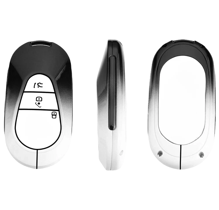 Zinc Alloy TPU Car Key Fob Case Cover for Benz A B C E S G GLA GLB GLC GLE GLS