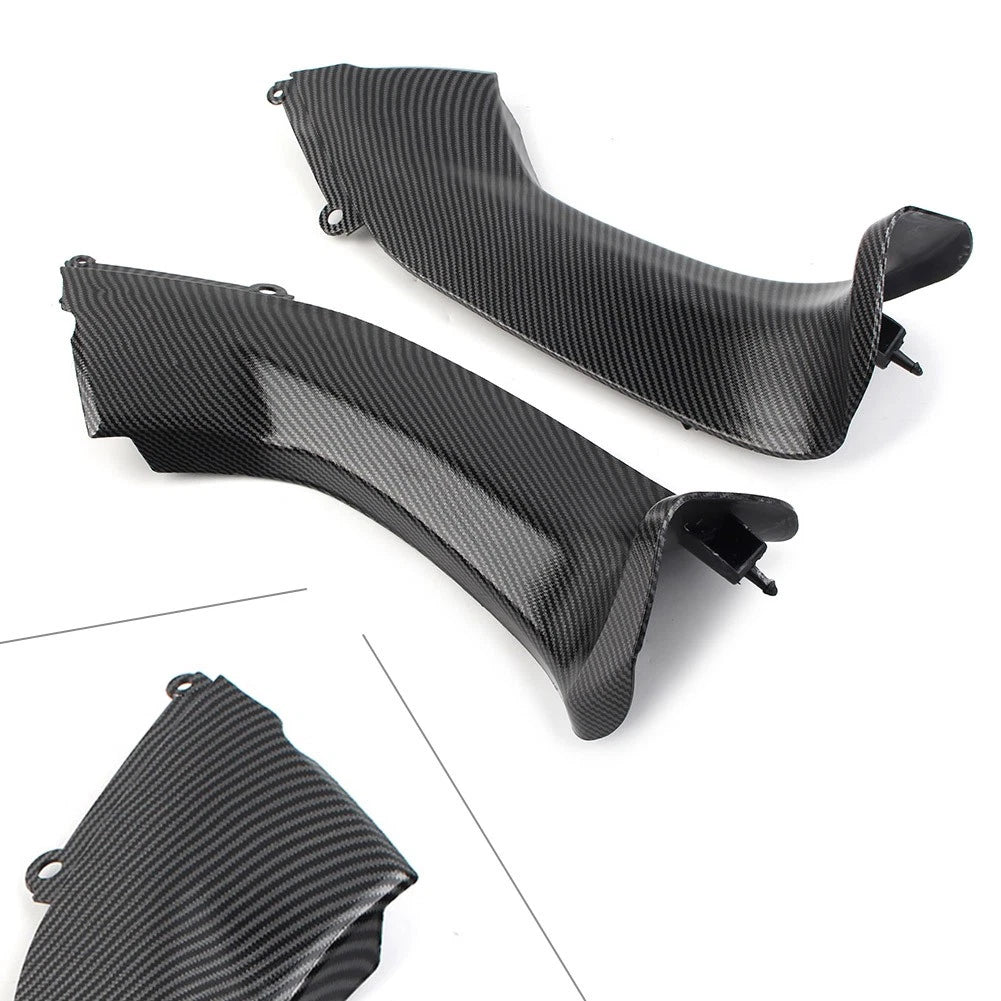 Carbon Fiber Look Front Dash Air Intake Ram Fairing for Kawasaki ZX-10R (2006–2007)