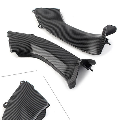 Carbon Fiber Look Front Dash Air Intake Ram Fairing for Kawasaki ZX-10R (2006–2007)