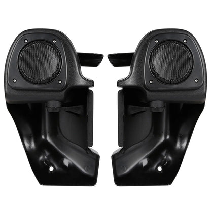 Vented Leg Fairing Speakers for Harley Electra Glide Road King (1983 - 2013)