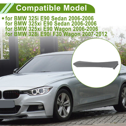 Door Panel Handle Pull Trim Covers for BMW 325i E90 Sedan (2006-2006)