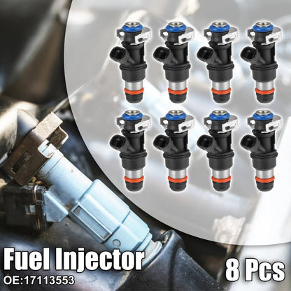 8pcs Fuel Injector No. 17113553 for Chevrolet Express 2500 (2005–2007)