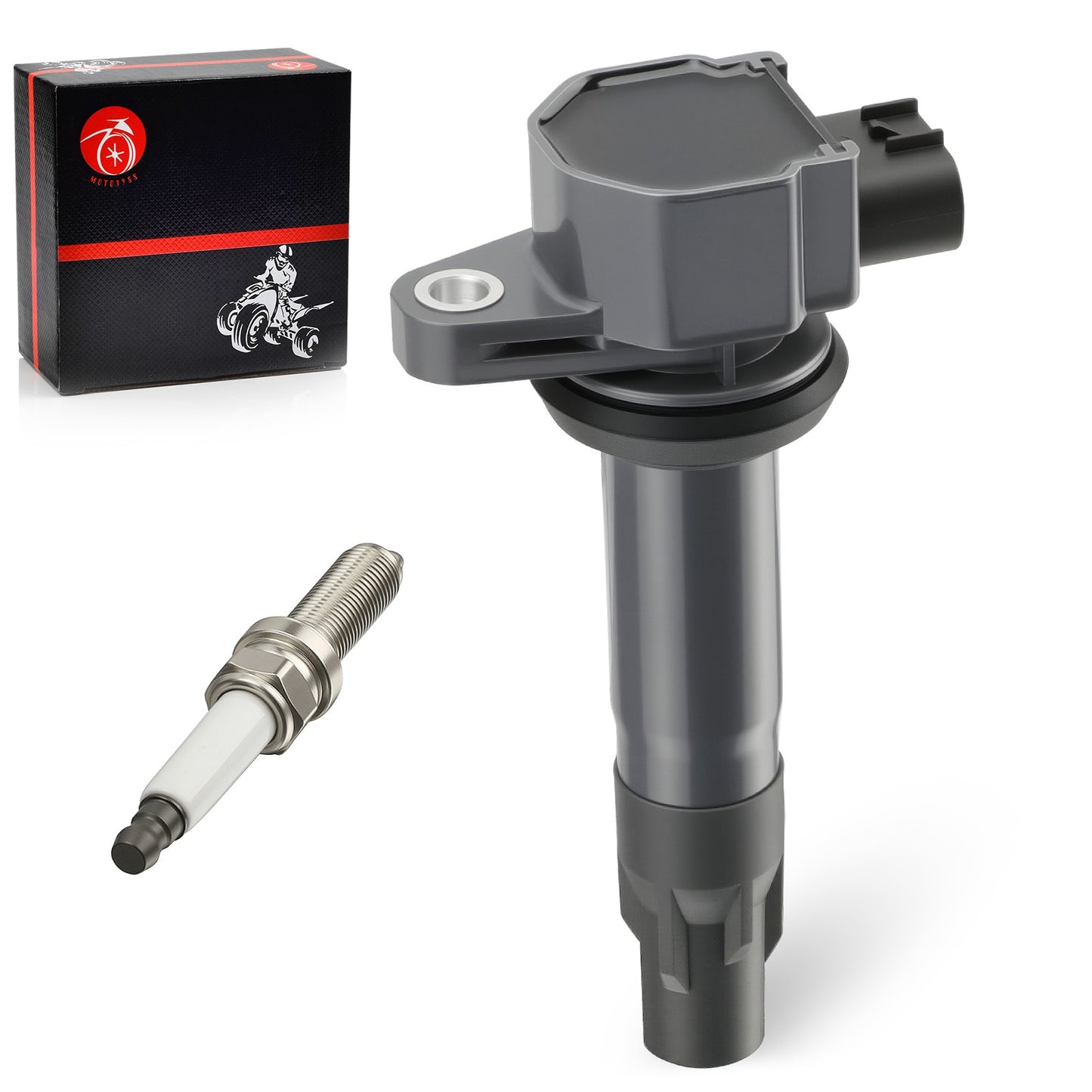 Ignition Coil & Spark Plug Set for Can-Am Maverick X3 Turbo (2023–2024)