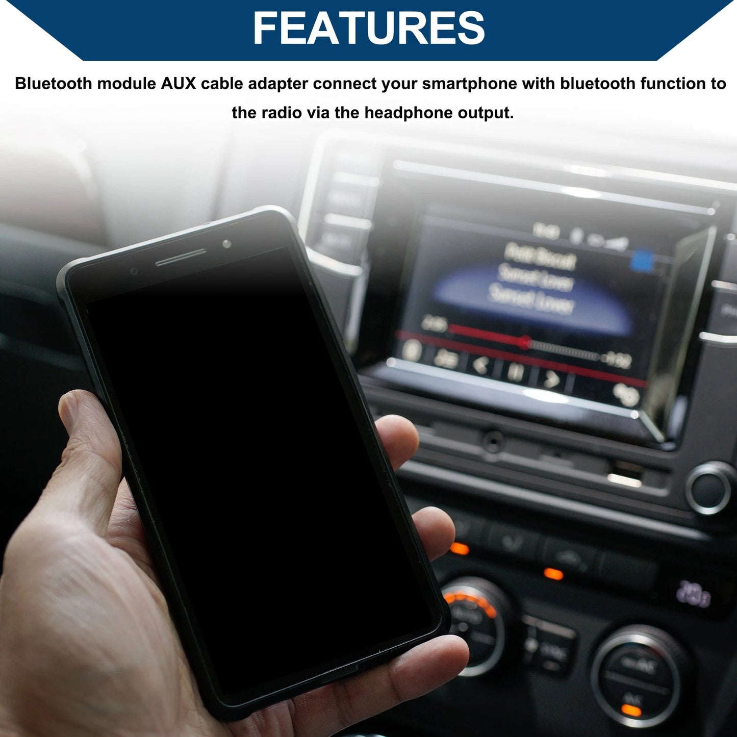 Stereo Radio Harness for Volkswagen (with Microphone, Handsfree)