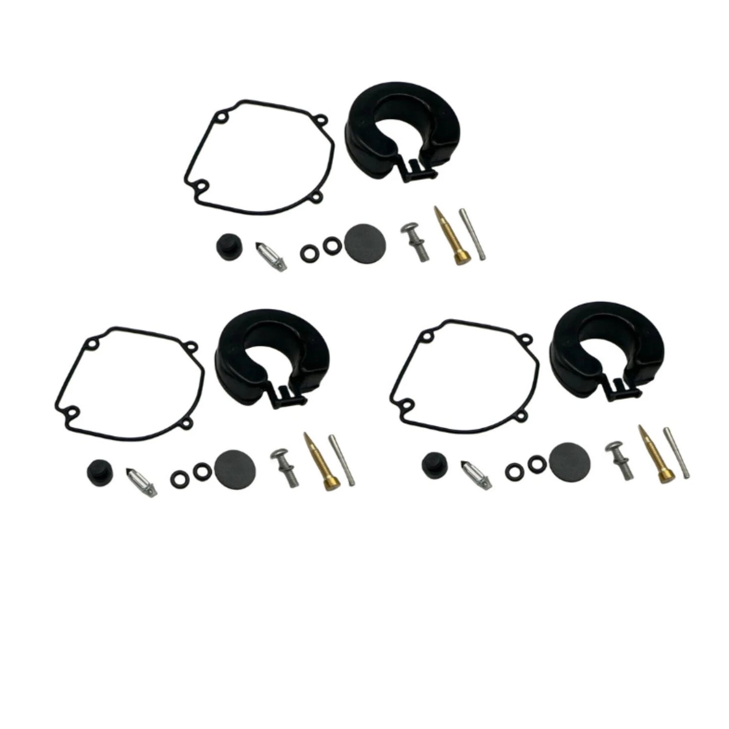3X Carburetor Kit for Tohatsu Nissan 25 30 HP Outboard (1990–2023)