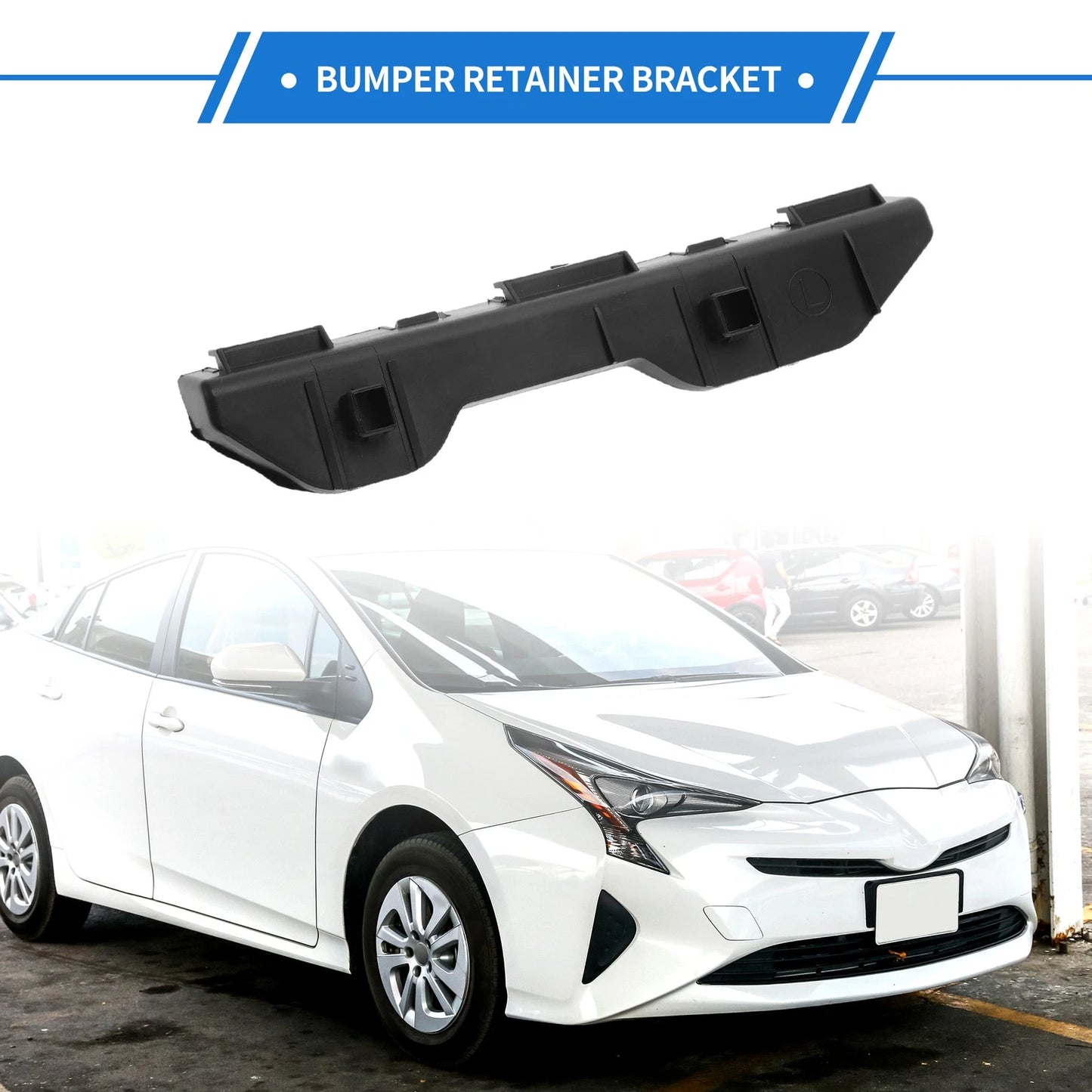 1pc Left Rear Bumper Retainer Bracket No. 5215602030 for Toyota Corolla (2003–2007)