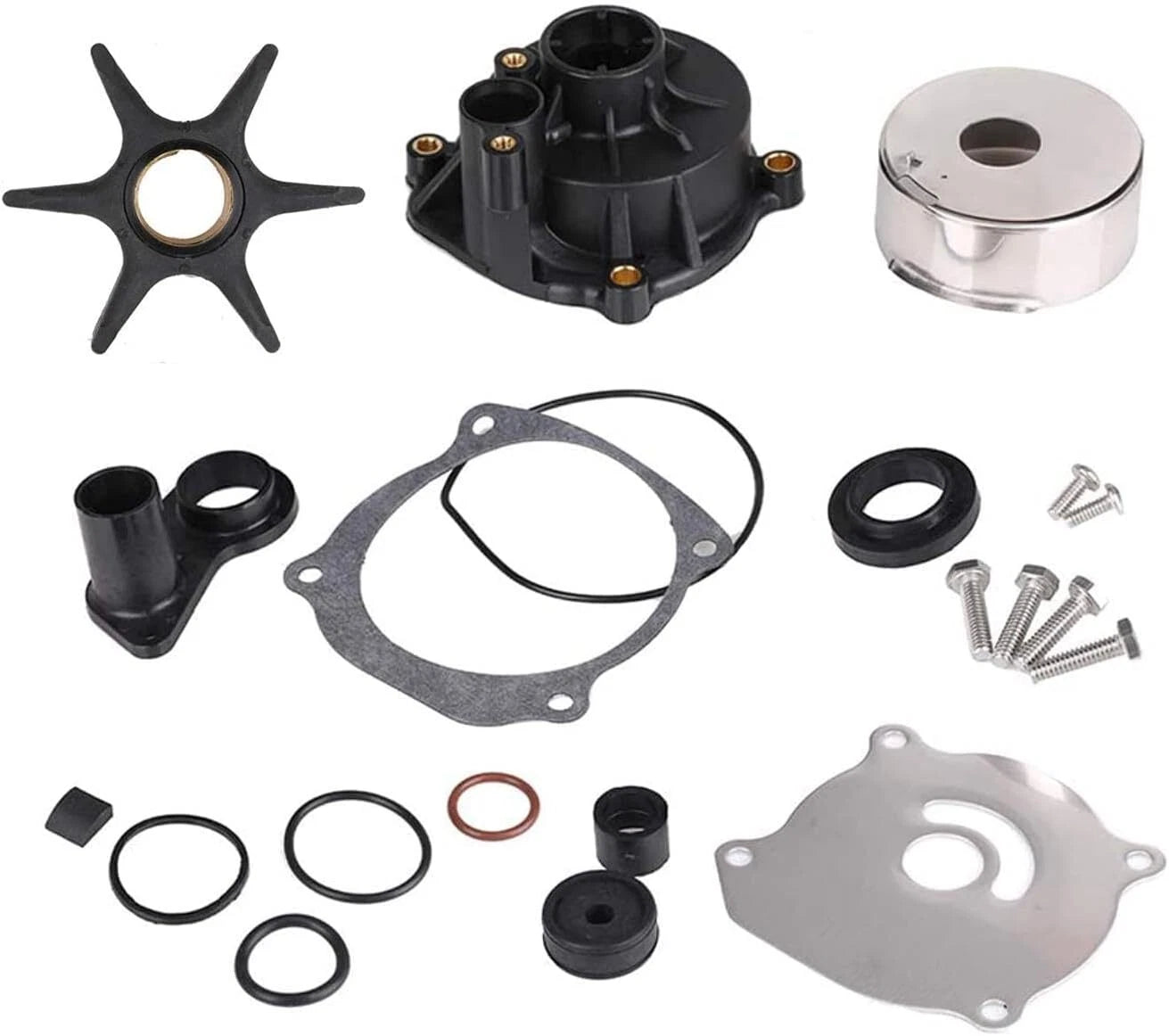 Water Pump Kit for Johnson Evinrude OMC Outboard (85–300 HP)