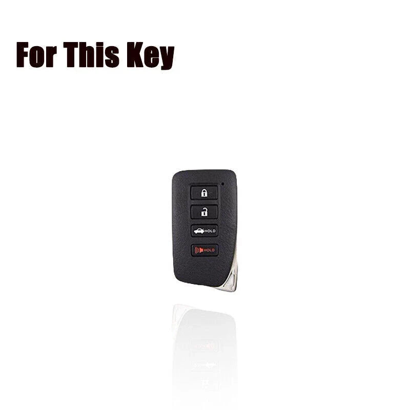 Leather Key Fob Case Cover for Lexus RC