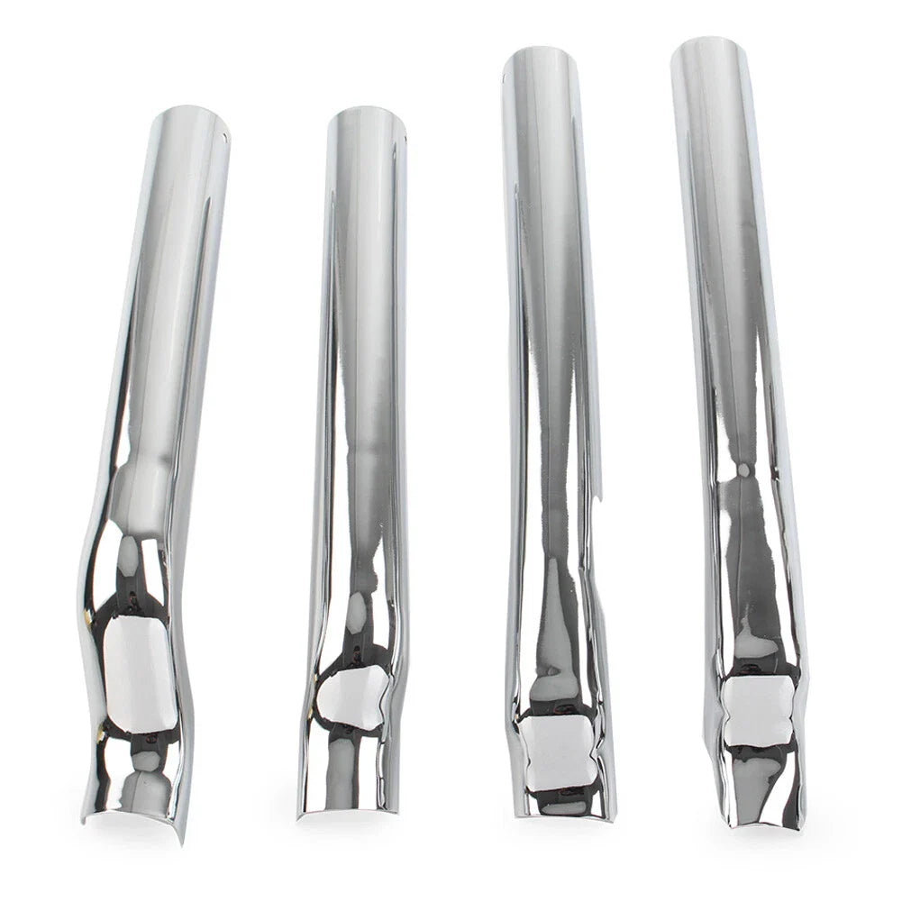 Chrome Rear Swingarm Tube Covers for Harley Heritage Softail Classic (2000-2011)