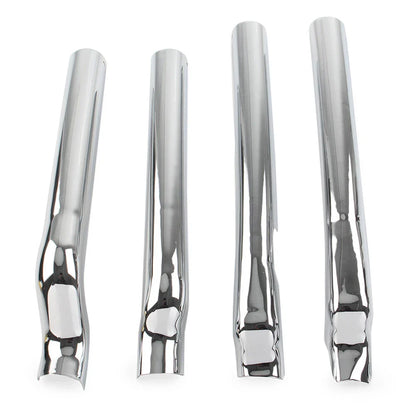Chrome Rear Swingarm Tube Covers for Harley Heritage Softail Classic (2000-2011)