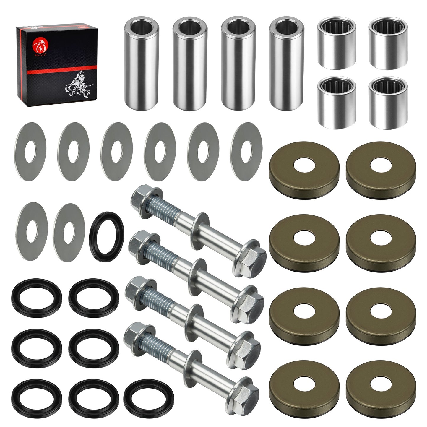 Lower A-Arm Bearing Bushing Seal for Suzuki Quadsport Z400 (2003–2014)