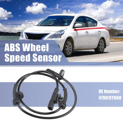 Set of 2 ABS Wheel Speed Sensors No. 479101HA0A for Nissan