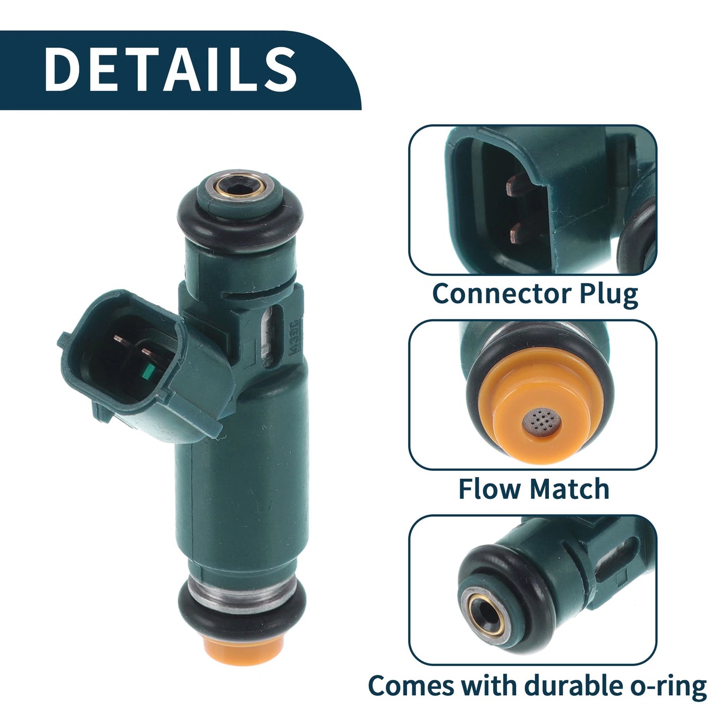 Fuel Injector No. 16600-8J010 for Nissan Altima 2.5 (2002–2006)