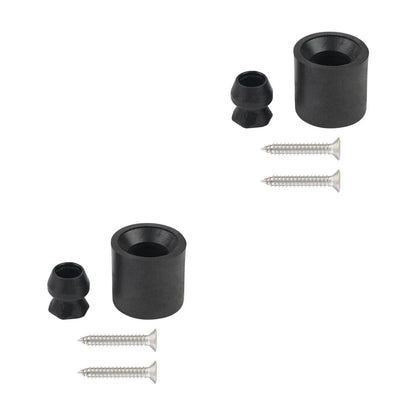 Plastic Stem +  Rubber Socket + 4 x Screw Kit Window Bumper for RV Trailer