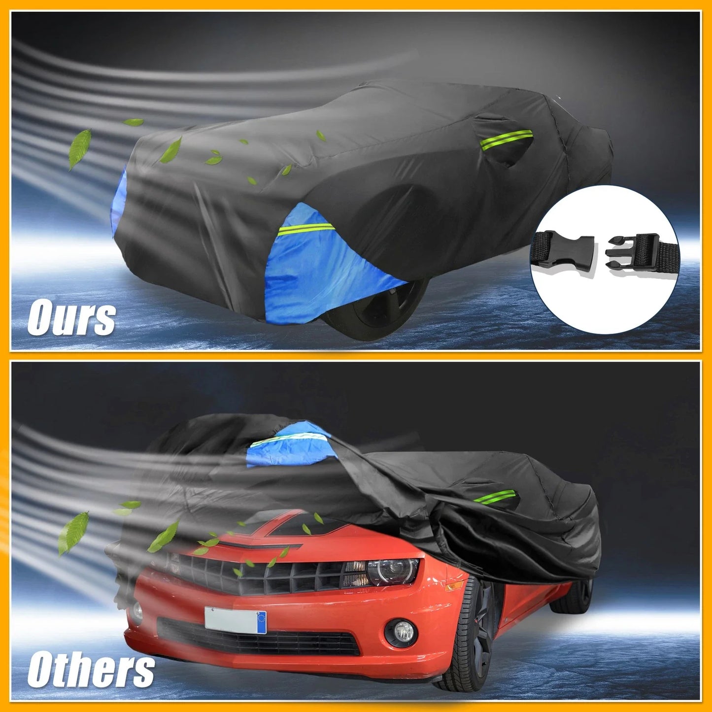 Waterproof Car Cover for Chevrolet Camaro (210D Oxford Cloth)