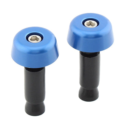 Handlebar Grips & End Caps for Universal Motorcycle (0.5in/12.7MM) Gold