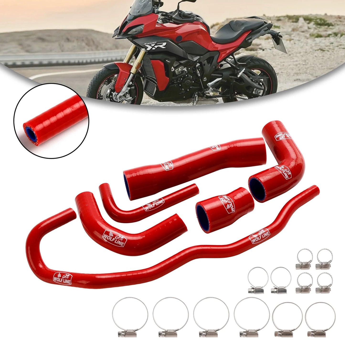 M8 x 20mm Titanium Brake Disc Bolts for Ducati
