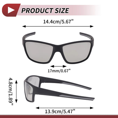 Set of 1 Motorcycle Riding Goggles for Universal Fit (Light Gray Lens)